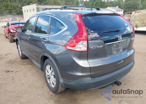 2012 Honda Cr-V Ex-L z USA, uszkodzony, nr VIN 2HKRM4H74CH611693